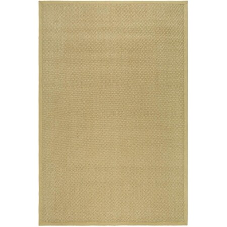 Safavieh Natural Fiber 8 ft. x 10 ft. Power Loomed Large Rectangle Rug - Maize-Wheat NF443A-8